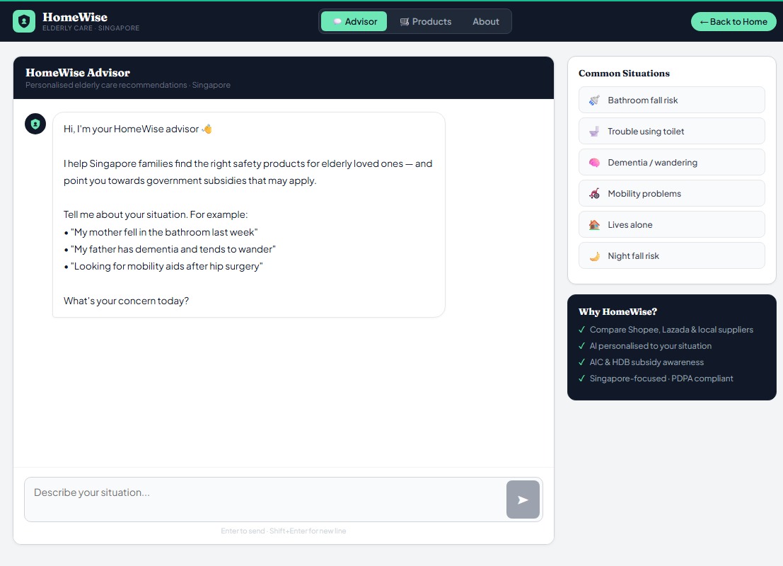 Homewise AI Care Platform